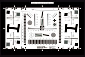 增強(qiáng)型ISO12233分辨率測(cè)試卡（4000線(xiàn)） - Enhanced ISO12233 Test Chart
